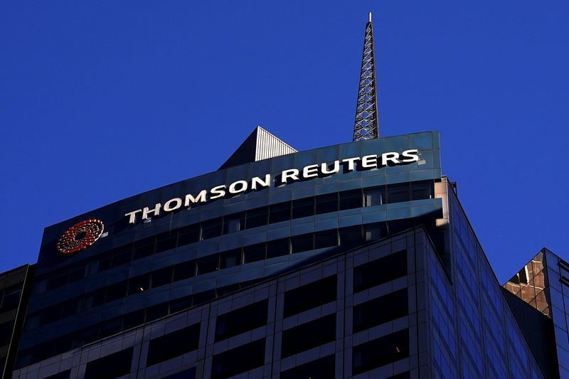 FILE PHOTO: Thomson Reuters building in New York