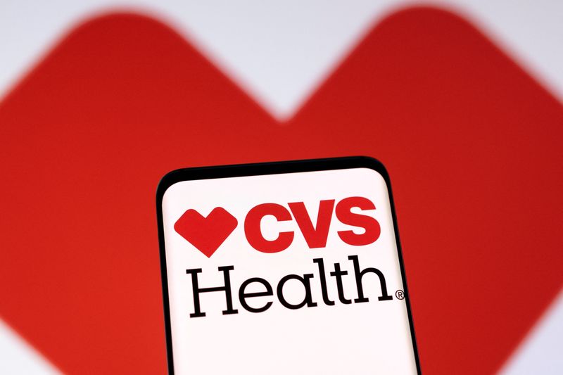 FILE PHOTO: Illustration shows CVS Health logo