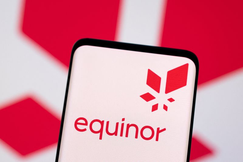 FILE PHOTO: Illustration shows Equinor logo