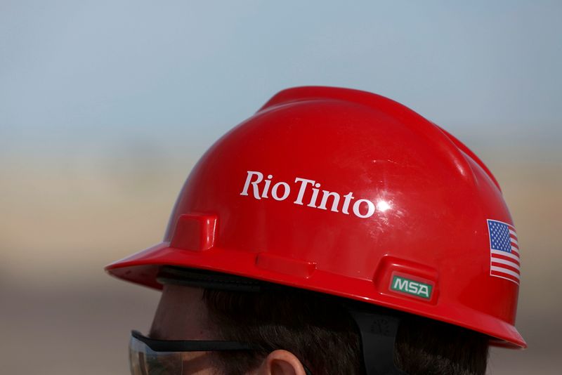 FILE PHOTO: The Rio Tinto mine in Boron, California