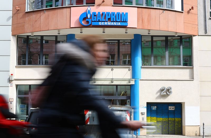 Deutschland sagt, Gasprom schätze die russische Ankündigung von Sanktionen