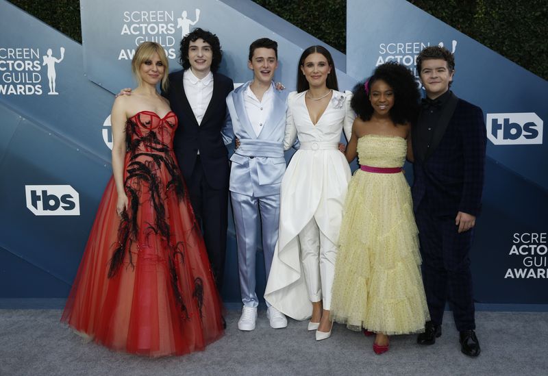 26th Screen Actors Guild Awards – Arrivals – Los Angeles, California, U.S., January 19, 2020 – Cast of Stranger Things