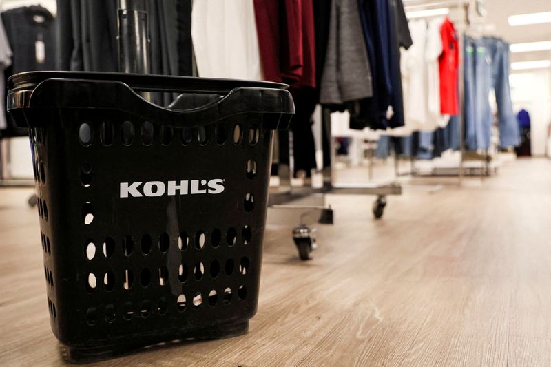 FILE PHOTO: A Kohl’s department store in New York