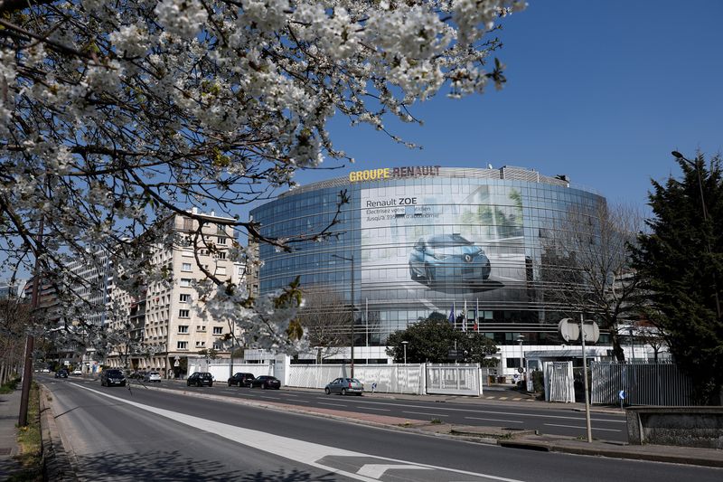 Renault headquarters in Boulogne-Billancourt, near Paris