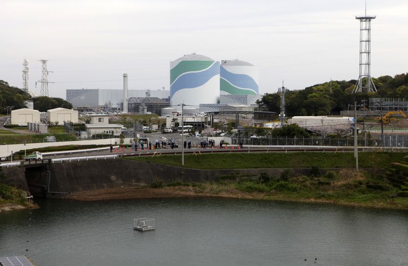 Kyushu Electric Power's Sendai nuclear power plant is seen in Satsumasendai, Kagoshima prefecture