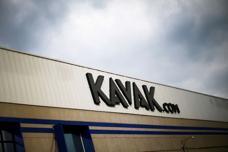 FILE PHOTO: The facade of used autos platform Kavak is pictured in Mexico City