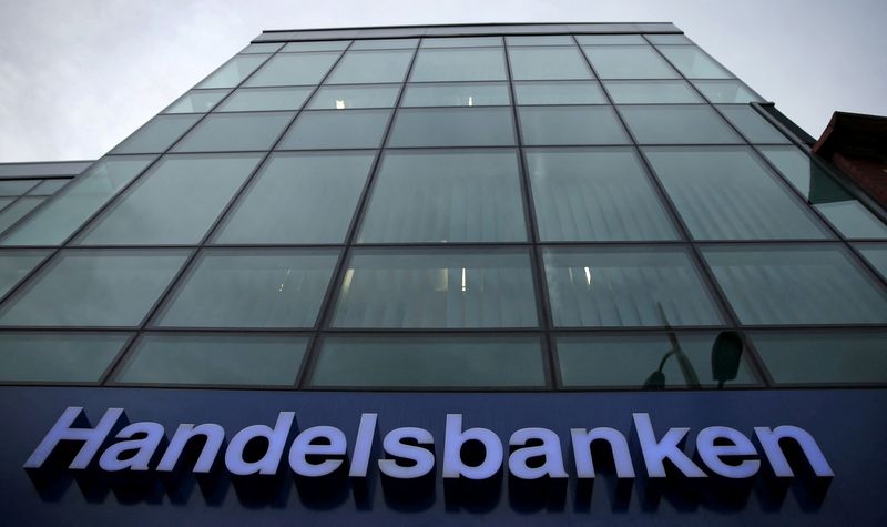 FILE PHOTO: A branch of Handelsbanken is seen in Wilmslow