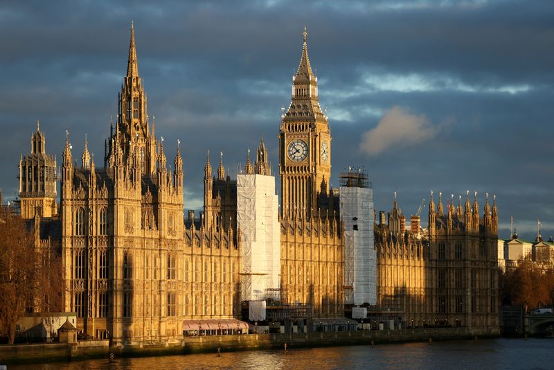 FILE PHOTO: General view of the Houses of Parliament in London