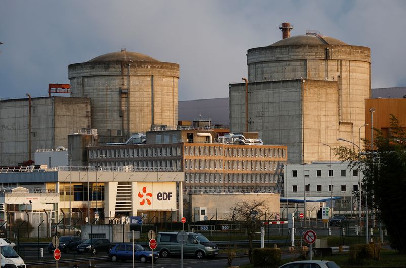 FILE PHOTO: Electricite de France (EDF) nuclear power plant in Avoine