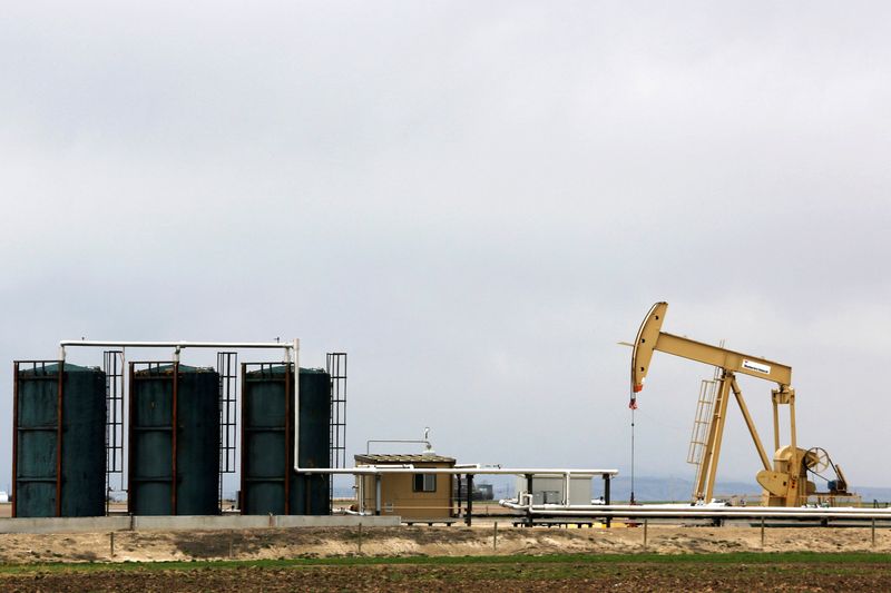 FILE PHOTO: An oil  & gas pump jack in Alberta