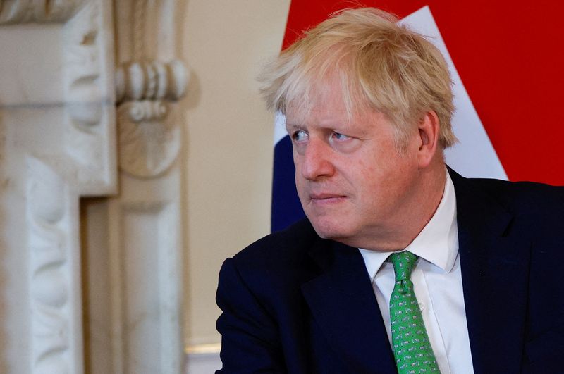 British PM Johnson meets New Zealand PM Ardern, in London