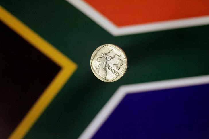 Illustration photo of South African rand