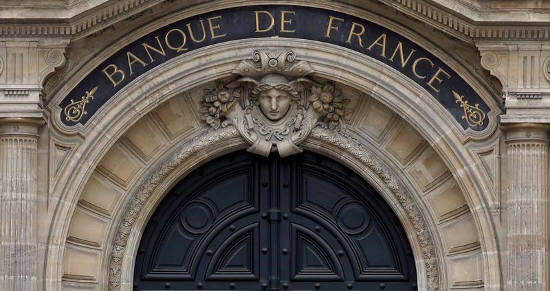 FILE PHOTO: Facade of the Bank of France 