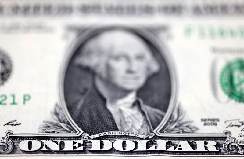 FILE PHOTO: Illustration shows U.S. Dollar banknote