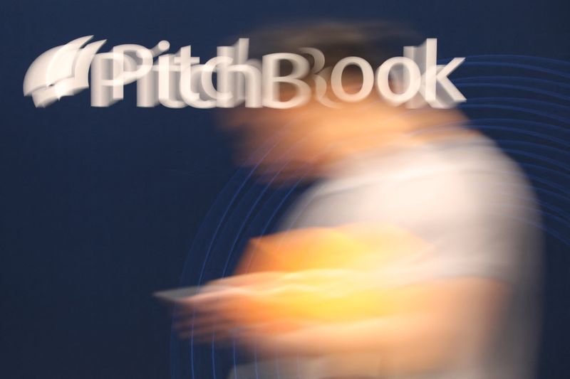 Display for private market financial platform Pitchbook in Toronto