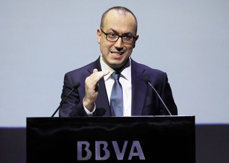 FOTO DE ARCHIVO: El consejero delegado de BBVA, Onur Genc, en Madrid