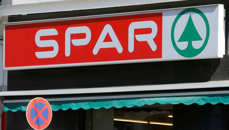 Logo della catena di supermercati Spar a Vienna