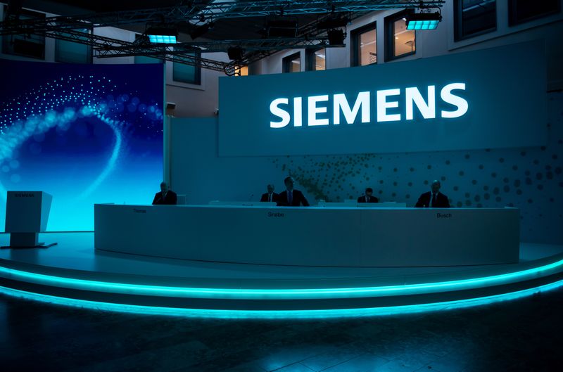 Junta anual de accionistas virtual de Siemens en Múnich