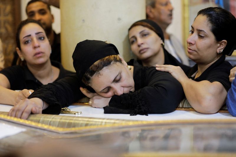 EGYPTE: AU MOINS 41 MORTS DANS L'INCENDIE D'UNE ÉGLISE