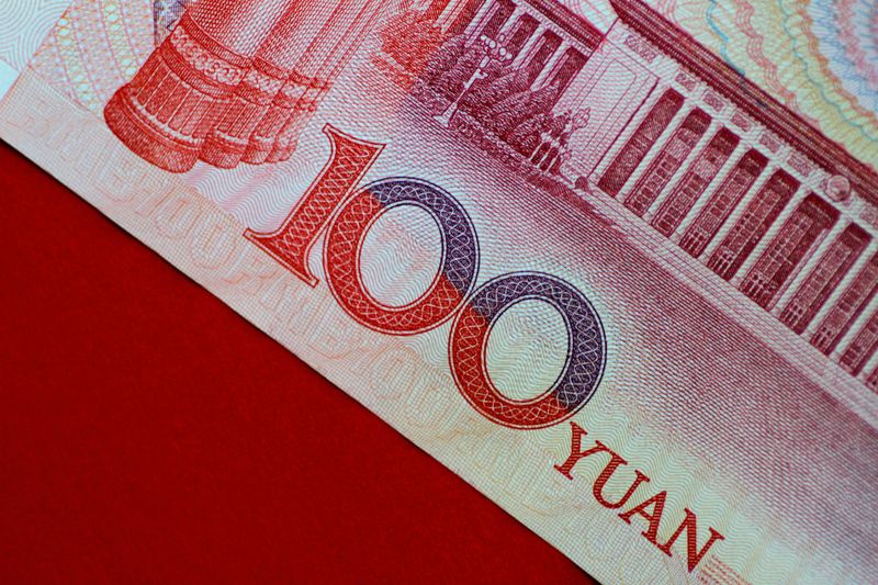 FILE PHOTO: FILE PHOTO: Illustration photo of a China yuan note