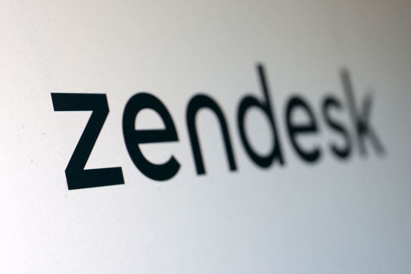 FILE PHOTO: Illustration shows Zendesk logo
