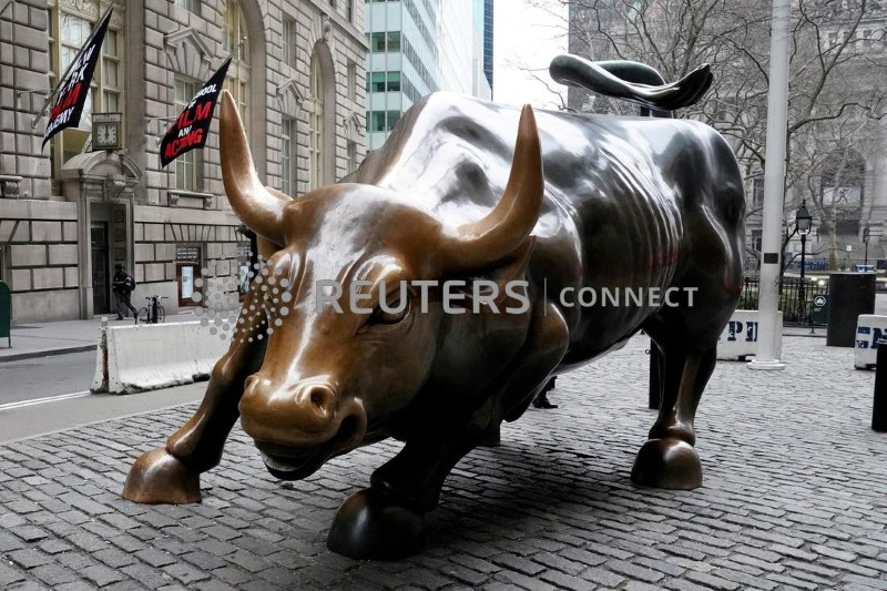 Il toro di Wall Street a New York