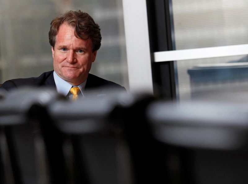 FILE PHOTO: Bank of America Chief Executive Brian Moynihan looks on during an interview in Hong Kong