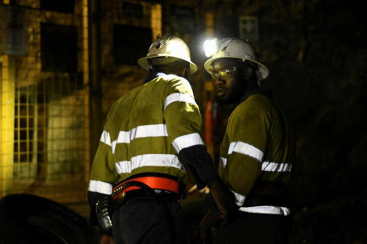 FILE PHOTO: Rescue operation inside Perkoa mine