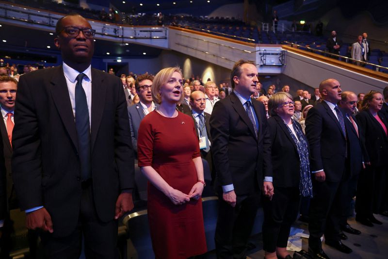 FILE PHOTO: Britain's Conservative Party annual conference in Birmingham