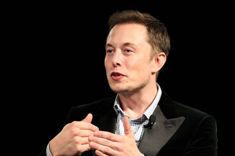 Il Ceo di Tesla Motors, Elon Musk, a Fremont, California