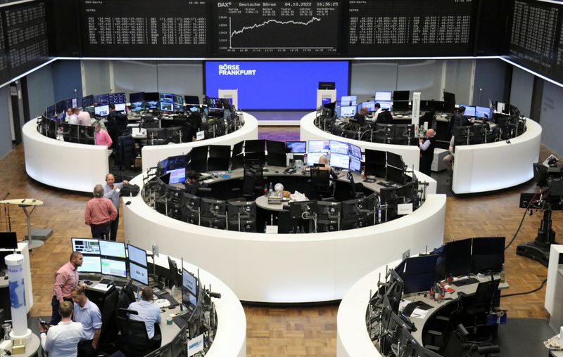 L'indice boursier allemand DAX à la Bourse de Francfort
