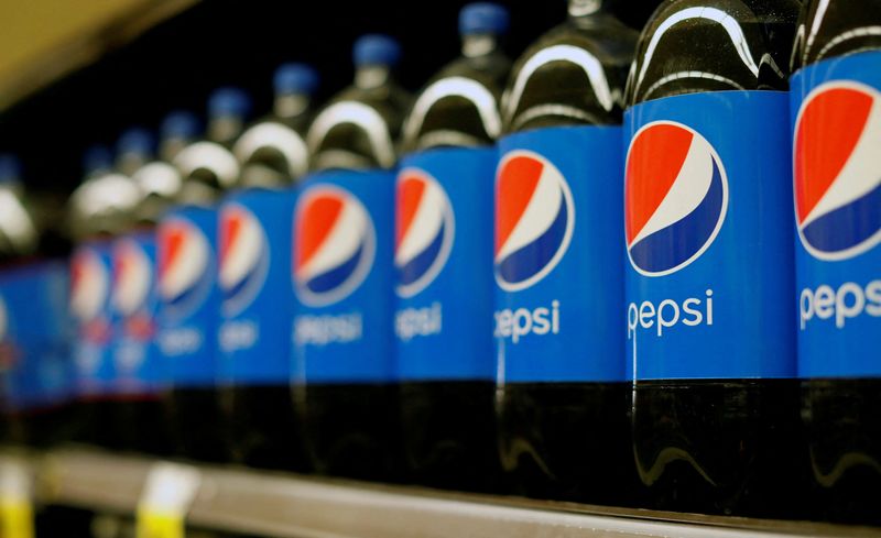 Bottiglie di Pepsi ad un alimentari di Pasadena in California