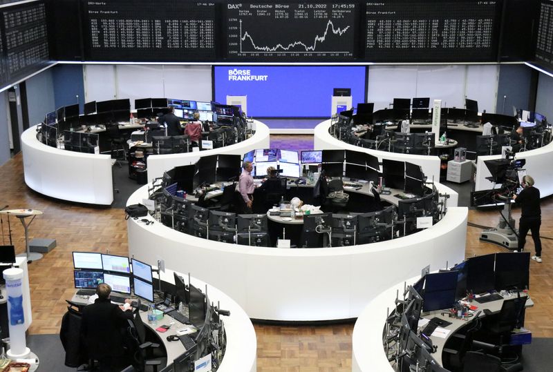 European Stocks Rise on Fed Slowdown Hopes, Prosus Slides on China Woes