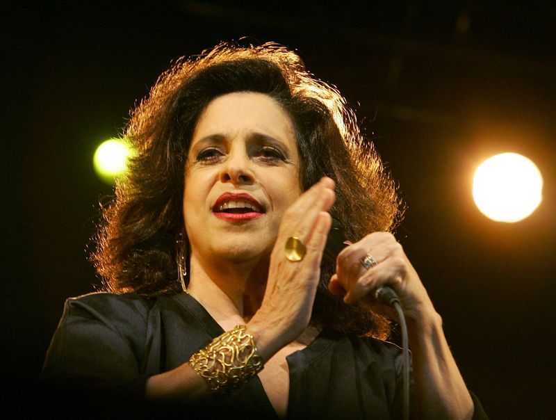 FILE PHOTO: Brazilian singer Gal Costa performs at the music festival 