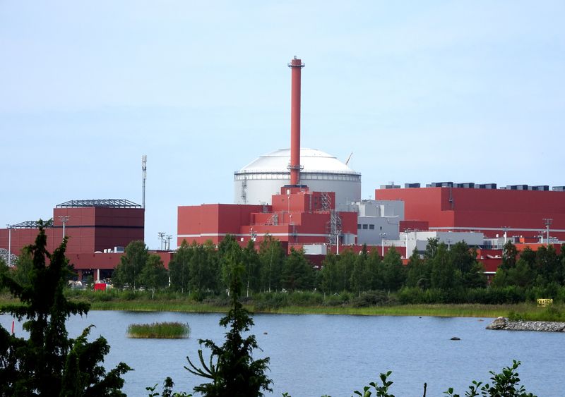 FILE PHOTO: A general view of the unfinished Olkiluoto-3 nuclear reactor in Eurajoki