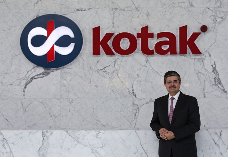 Uday Kotak, Managing Director of Kotak Mahindra Bank poses for a picture at the company's corporate office in Mumbai