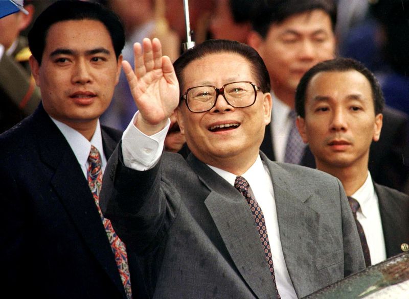 FILE PHOTO: Picture package of China's Jiang Zemin