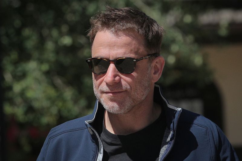 FILE PHOTO: Stewart Butterfield, Slack CEO and co-founder, attends the annual Allen and Co. Sun Valley media conference in Sun Valley, Idaho