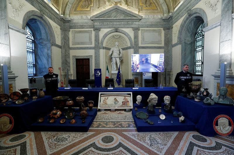 L’Italia dà il benvenuto all’arte antica saccheggiata dall’America