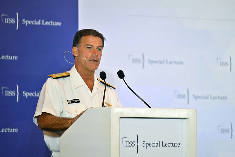 US admiral says concerns over friction in Pacific are “dangerous”.