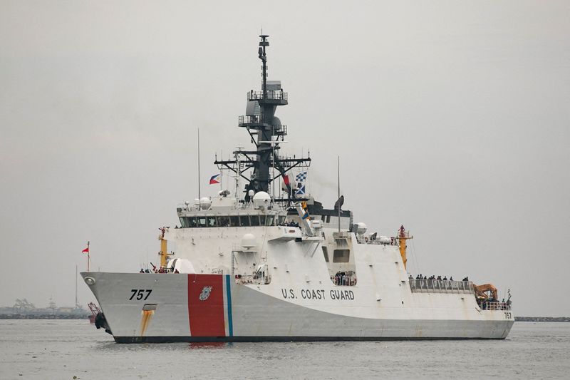 For the first time, the Philippines, the United States and Japan are conducting a joint exercise of the Coast Guard